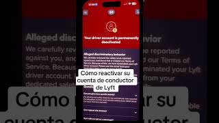 Cómo reactivar la aplicación de conductor de Lyft #lyftdriver #reactivar #lyft