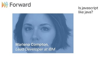 Is javascript like java?