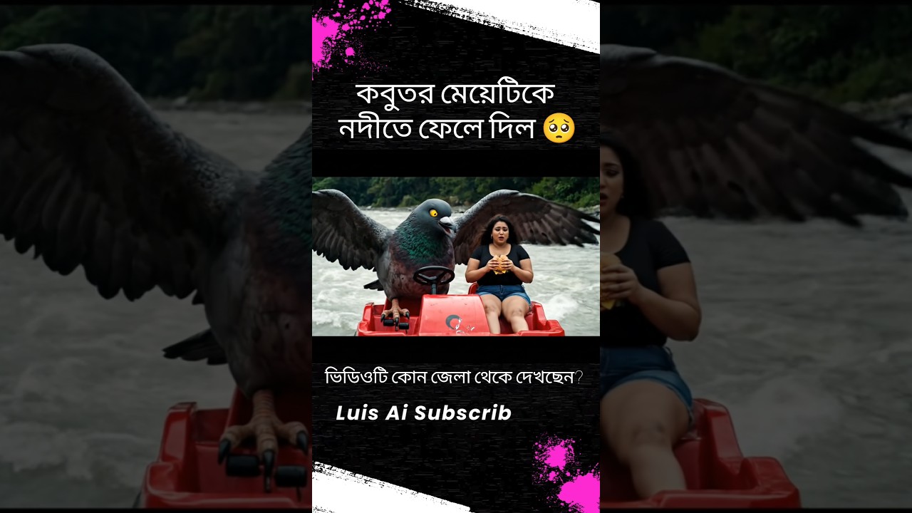 কবুতর মেয়েটির সাথে কি ঠিক করছে? #shorts #banglacomedy #viralvideo