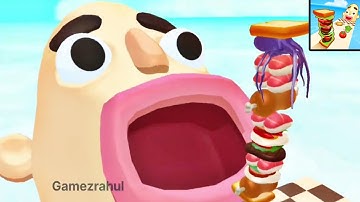 Sandwich Runner All Levels 🏃‍♂️🚗🛵🚲🚦 Gameplay 🚧🚦Walkthrough Android, iOS  (🎮Ep - 49) Level : 15 - 21