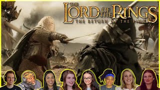 Reactors Reacting to EOWYN "I AM NO MAN" | The Lord of the Rings: The Return of the King (2003)