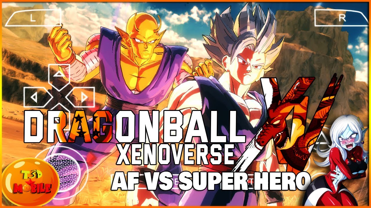 DRAGON BALL TAG TEAM XENOVERSE AF VS SUPER HERO V4 AUDIO JAPONES, NEW