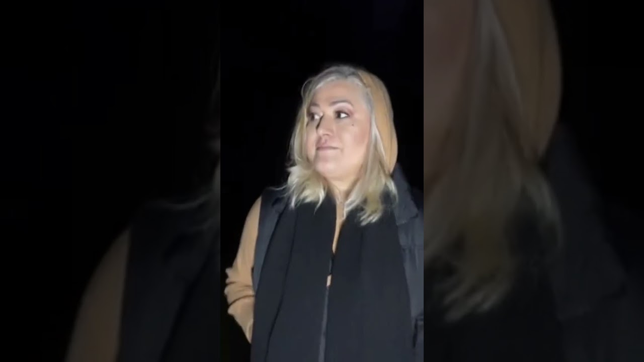 Psychic Medium in a haunted graveyard Ireland Rhonda Hale 