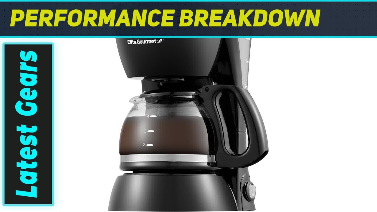 Elite Gourmet EHC4128 Coffee Maker: The Ultimate Convenience