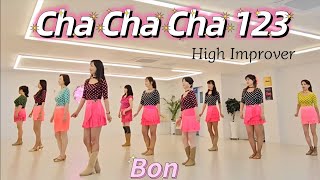 Cha Cha Cha 123  Line Dance high Improver