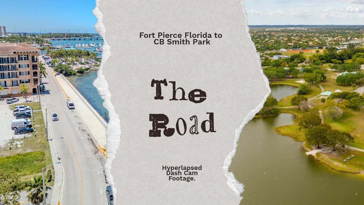 The Road Episode 2: Fort Pierce to Miami #rvlife #dashcam #hyperlapse