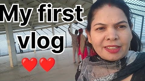 My First vlog |❤️ my first vlog video on youtube| jindal towar hisar 😘 #firstvlog #vlogvideo 