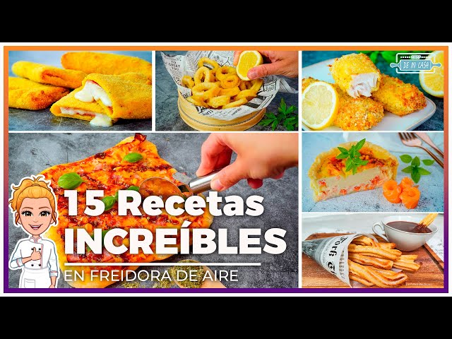 ✓ 15 RECETAS INCREÍBLES en la COSORI DUAL BLAZE que TIENES QUE HACER en tu  FREIDORA DE AIRE 🤩 