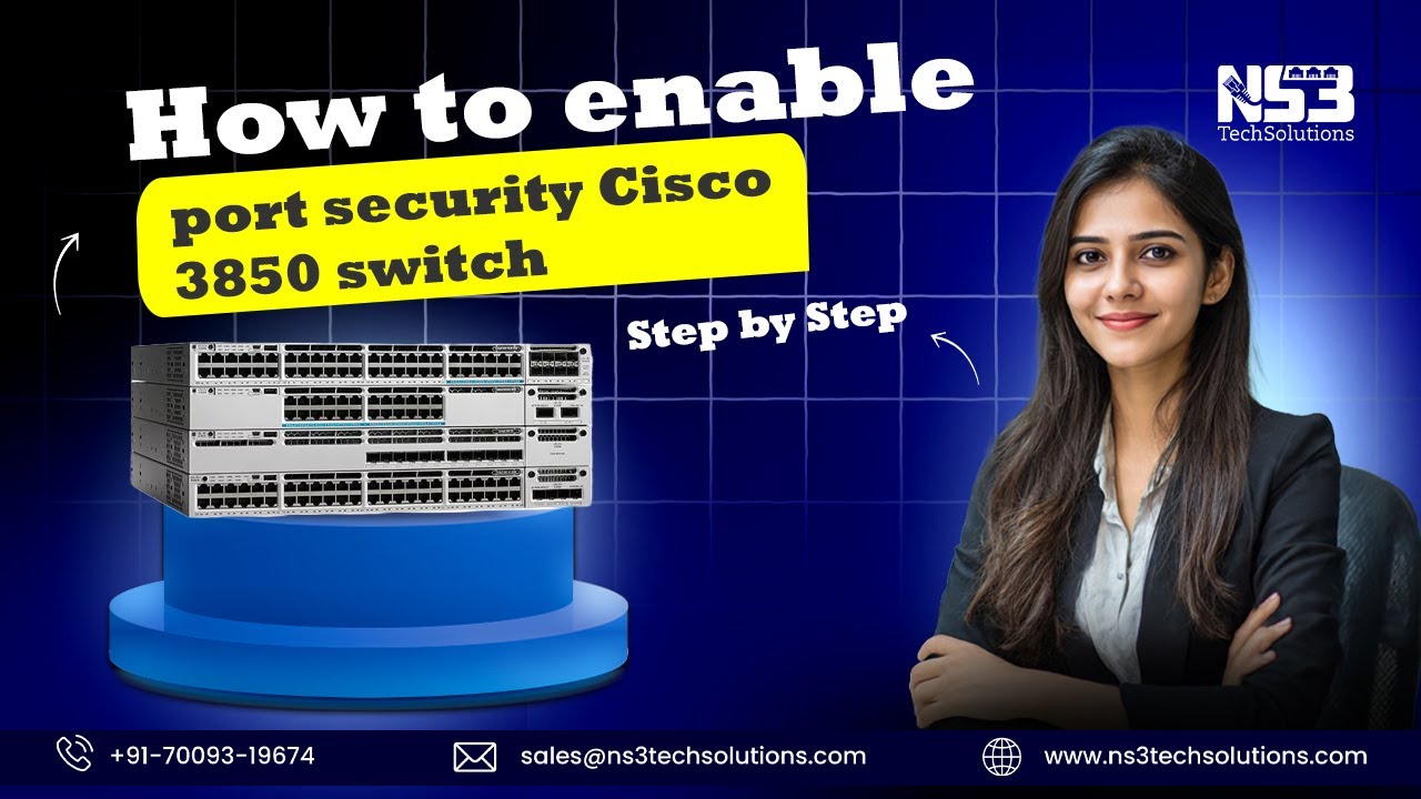 How to Enable Port Security on Cisco 3850 Switch | NS3Tech Solutions ...