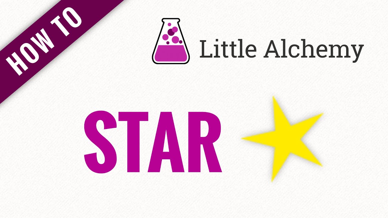 How To Make A STAR In Little Alchemy YouTube