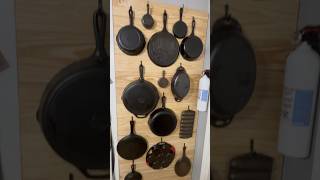 Cast Iron Storage Idea #countrydiggers #castiron #storage #storageideas