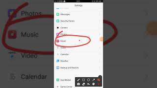 Music Setting Oppo A37#short screenshot 5