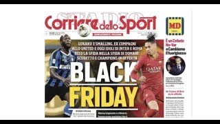 Stene live---inter-roma black friday...il razzismo del corriere dello
sport?