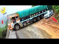 World&#39;s Dangerous Biggest Truck, Excavator &amp; Cranes Driving Skills_Heavy Equipment Operation Fails