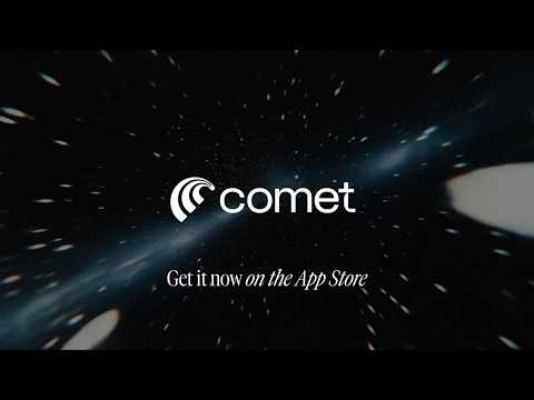 Video till Webbläsaren Comet äntligen till iOS