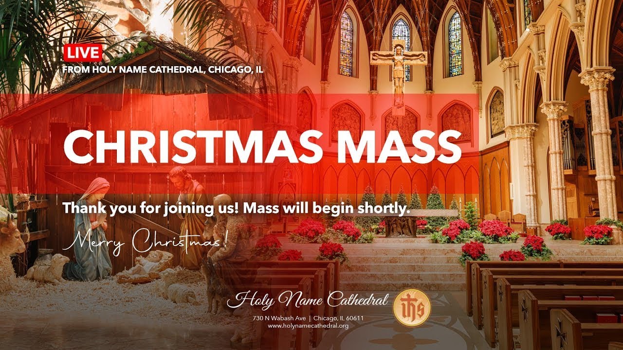 Christmas Eve Mass at Holy Name Cathedral, December 24, 2025