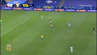Copa America 2021 Final - Argentina vs Brazil - Angel Di Maria গোসল 🇦🇷