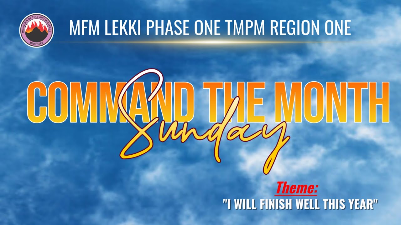 MFM Lekki Phase 1 || Special Command The Month Service || December 29th ...