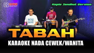 TABAH KARAOKE NADA CEWEK/WANITA koplo version
