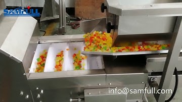 Samfull gummy candy auto weighing filling machine