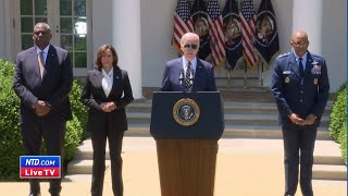 LIVE: Biden Nominates General Charles Brown Jr. as New Chairman of the Joint Chiefs of Staff