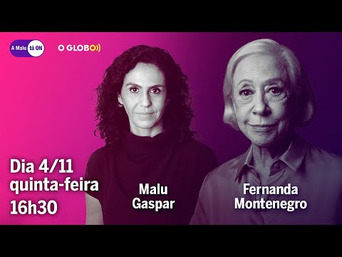 Fernanda Montenegro, a atriz imortal,  fala ao vivo com Malu Gaspar | A MALU TÁ ON Especial