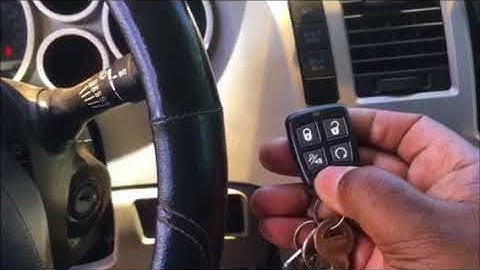 How to disable your car remote alarm Code Alarm - CATX4. Will work for most vehicles