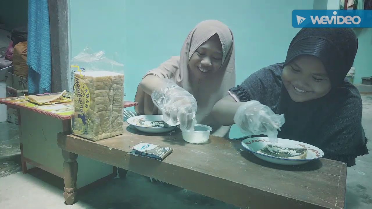 Membuat roti bakar yang simple 