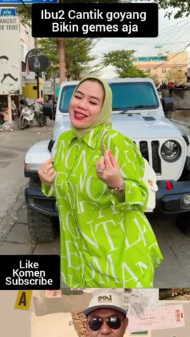 Ibu ibu cantik goyang keren Rizal e bikin gemes aja#Lilis RL#Viral tiktok