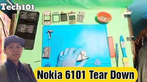 Nokia 6101 (Tear Down ) by tech101 ⛑️