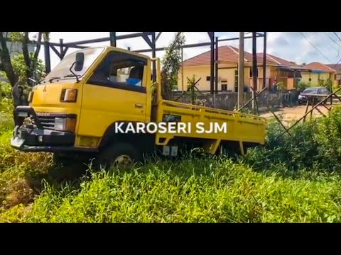 Uji Coba Truk Umplung Modif Double Gardan 4X4 Whell Drive // Karoseri SJM