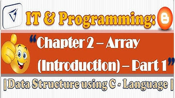 Array Introduction - Part 1 | RBSE 12th Class #BharatSharma
