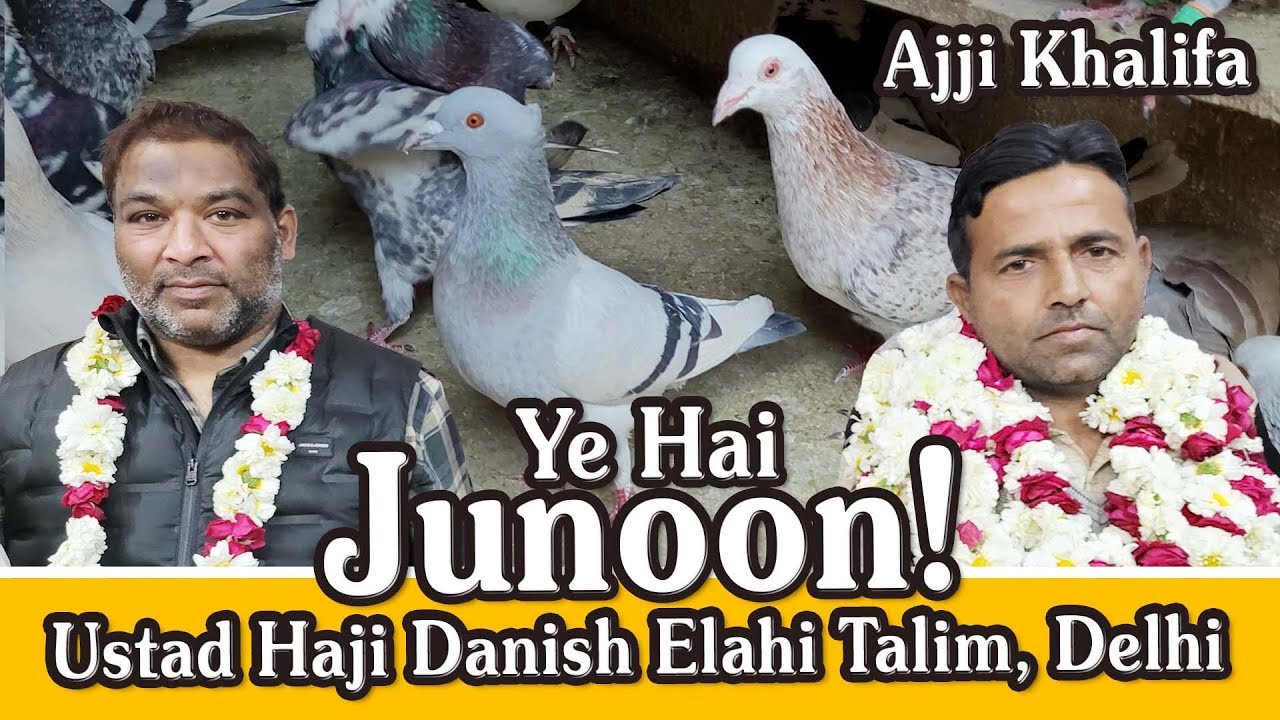 Ye Hai Junoon !  Ajji Khalifa Ka Shok, Ustad Haji Danish Elahi Talim