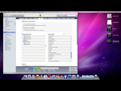 Musik mit iTunes auf den iPod/ iPhone ziehen