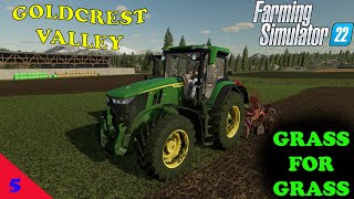 Goldcrest Valley Ep 5     Spending all day in 1 field     Farm Sim 22