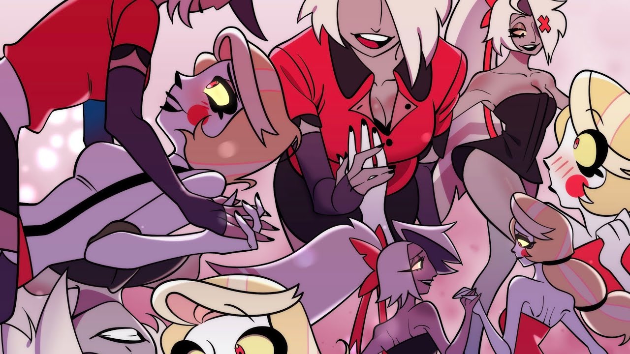 Their love song | Hazbin Hotel Chaggie Lewd Fan Comic 