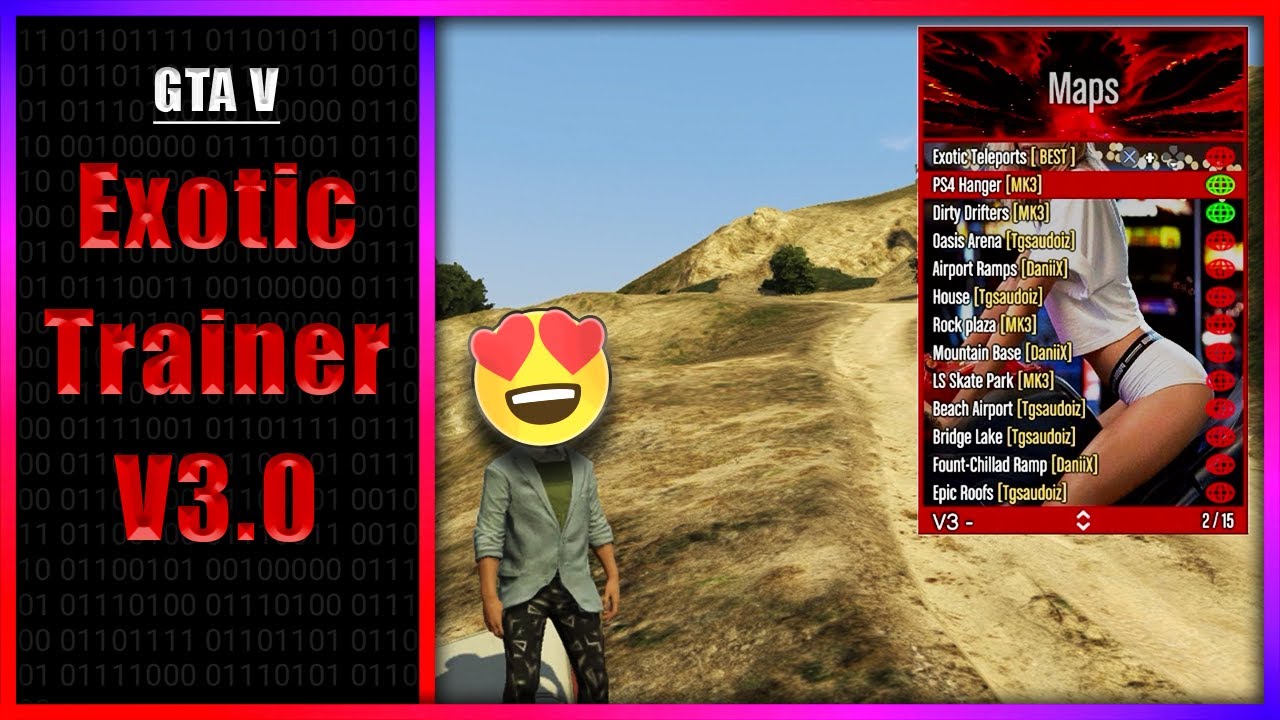 [HEN] Best GTA V Mod Loader | EXOTIC TRAINER V3.0 | Download Below [CFW][PS3]