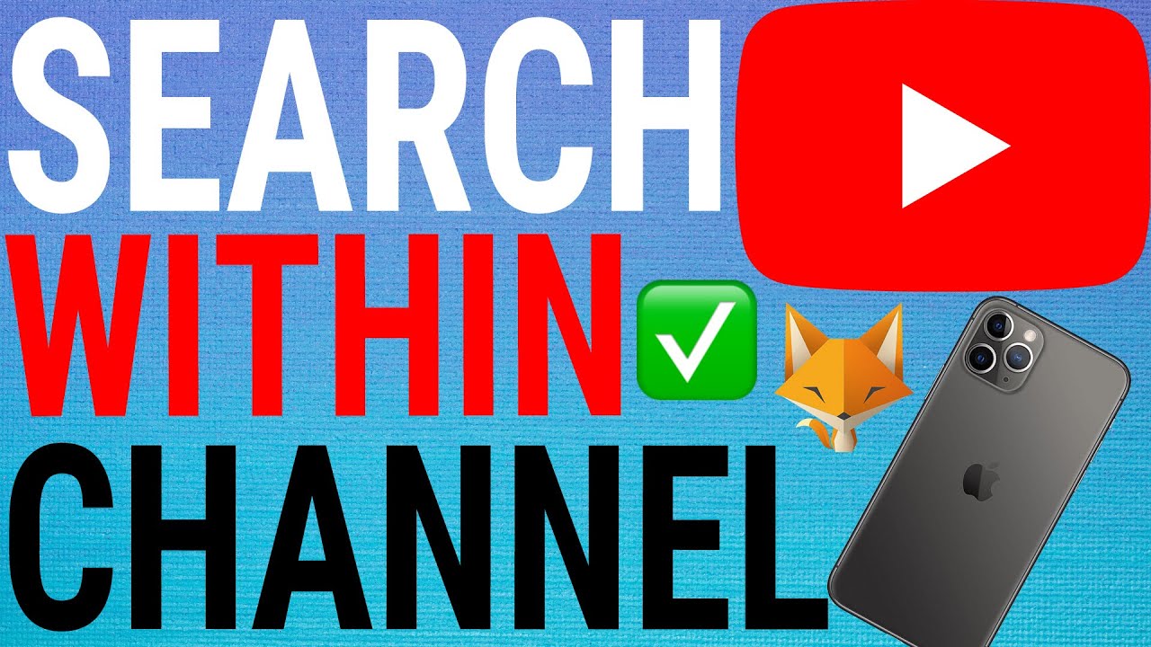 How To Search Within A Specific  Channel on Mobile 