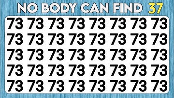 Test your eyes - Number and Letter Spot Edition | Observation Skills Vision 