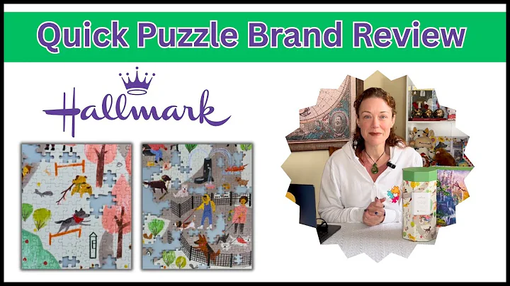A Quick Review of Hallmark - 1,000 Larger Piece Jigsaw Puzzle 🐶