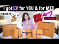 HUSBAND GOT 💎 CARTIER for ME, I GOT LV for YOU & for ME | PART 2 B-DAY HAUL | CHARIS ❤️