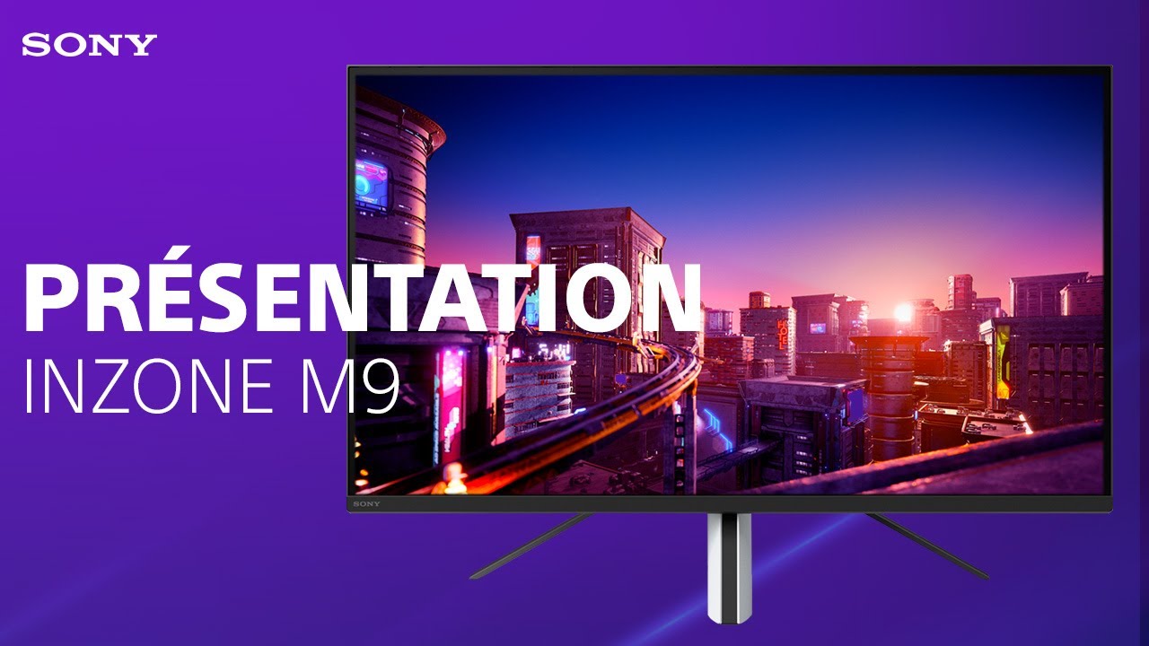 Découvrez le moniteur gaming Sony INZONE M9