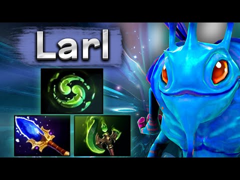 Видео: Ларл тащит на Паке после тяжелого мида! - Larl Puck 7.35 DOTA 2