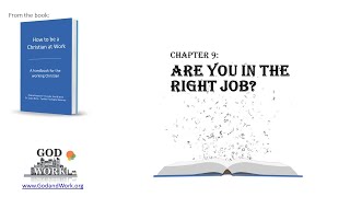 Study Guide Chapter 9: Are You in the Right Job