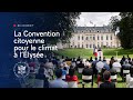 Les 150 citoyens de la Convention citoyenne pour le climat sont reçus à l’Élysée