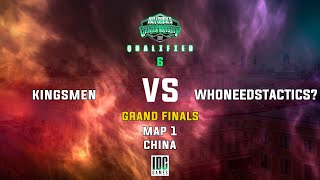 KINGSMEN vs WHONEEDSTACTICS? | MAP 1 | IDC/Games Championship Qualifier 6 - GRAND FINALS