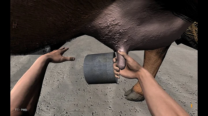 Käsisimulaattori / Aamulypsy - Lehmä saa raivarit