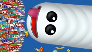 WORMS ZONE.iO BEST GAMING 2024  ||🐍SNAKE GAMING FUN☺|| #338] #WORMSZONEiO #BIGSNAKEGAME #SNACKGAME3D screenshot 2