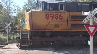 UP Mixed Freight Mount Pleasant, TX September 28, 2:06PM