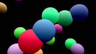 Basic OpenGL Demo:  Flying Spheres